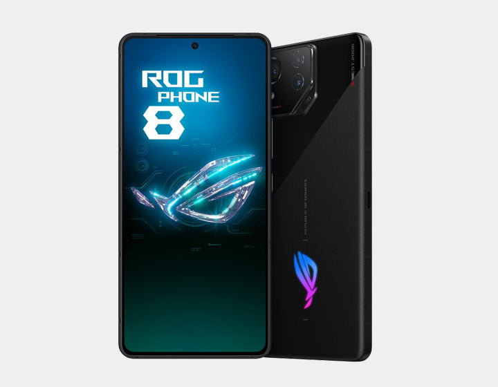ASUS ROG Phone 8 AI2401 Gaming Smartphone - 256GB ROM, 16GB RAM, Dual SIM, GSM Unlocked (Phantom Black) - Ultimate Mobile Gaming Performance for Esports & Streaming