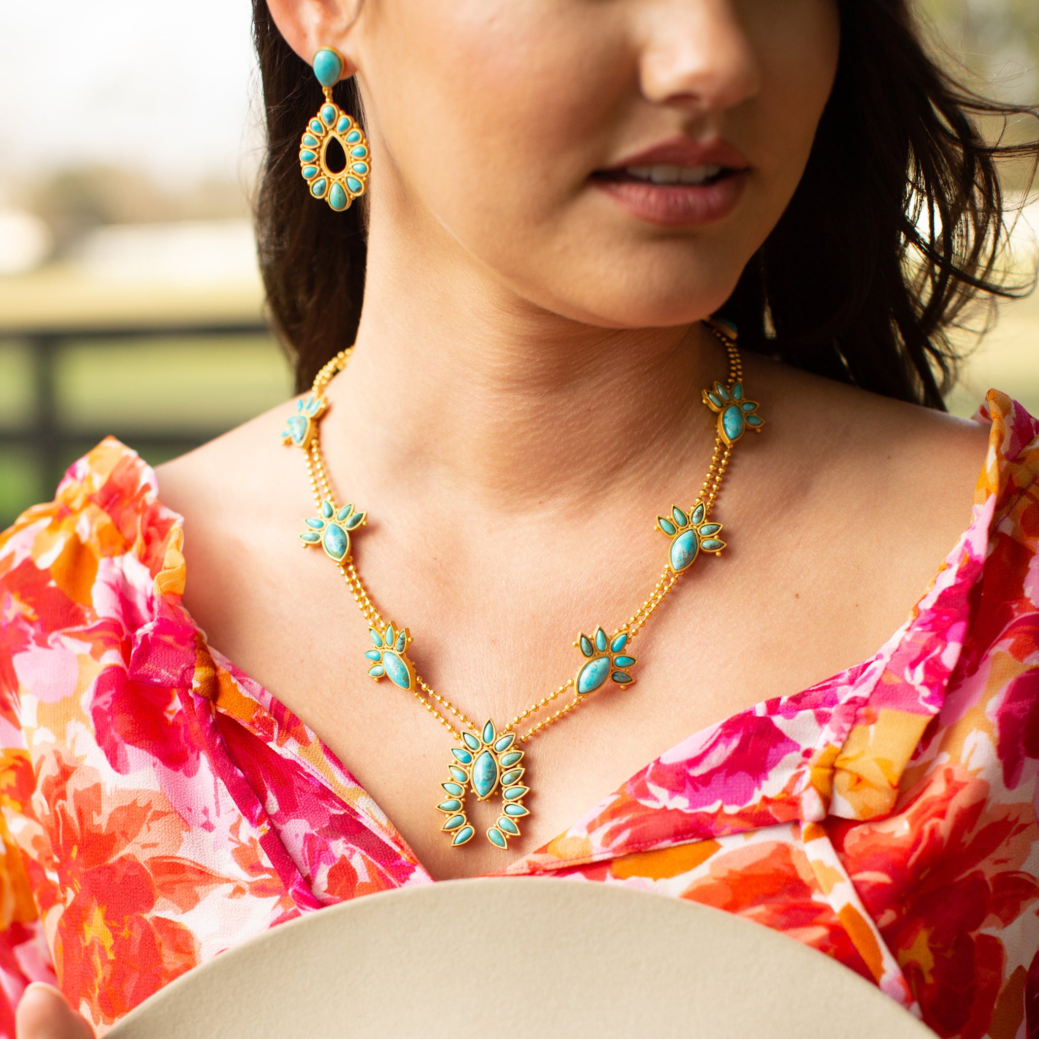 Handmade Sterling Silver Sweet Squash Blossom Necklace - Southwest Style Jewelry for Women | Perfect for Boho Fashion, Festivals & Special Occasions