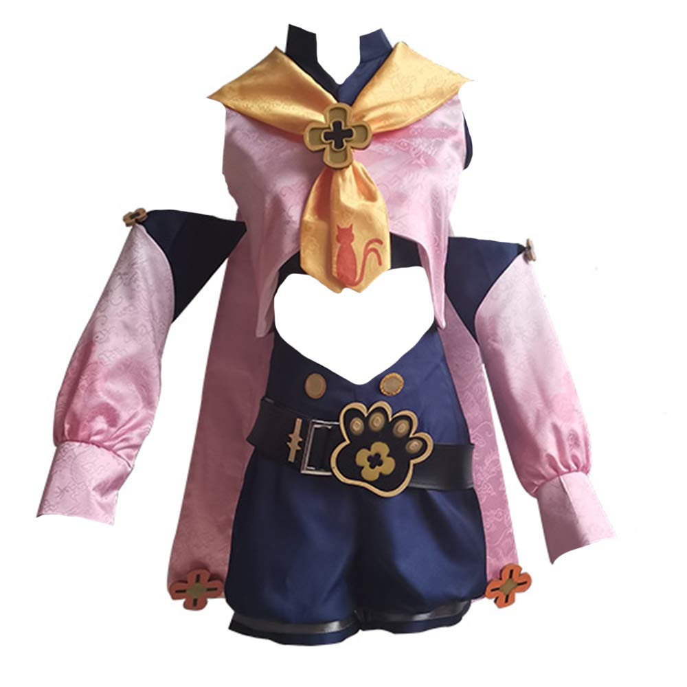 Diona Cosplay Costume - Genshin Impact Game Character Outfit for Halloween Party & Anime Conventions | Perfect for Cosplay Events, Themed Parties & Roleplaying