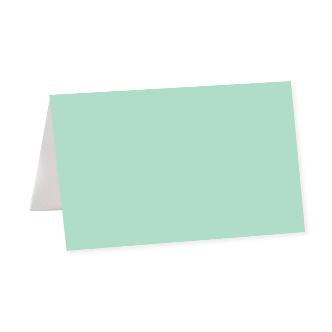 Printable Mint Green Table Tent Place Cards - 20-Pack for Wedding, Baby Shower & Graduation Events | Elegant Seat Placement Name Cards for Table Settings, Food Displays & Special Occasions