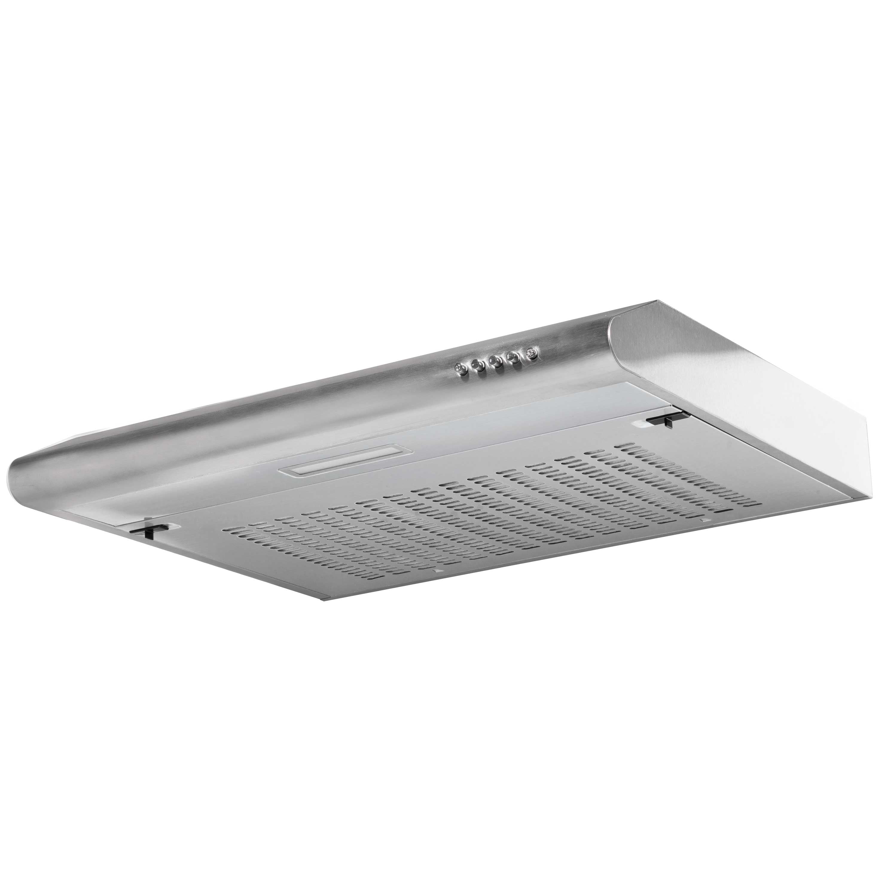 Baridi 60cm Under Cabinet Range Hood - Stainless Steel Kitchen Extractor Fan with Powerful Ventilation - Perfect for Small Kitchens, Apartments & Cooking Spaces (Model DH108)