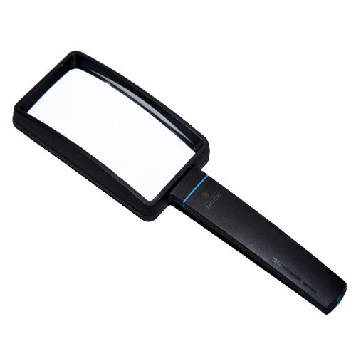 Eschenbach 3X Handheld Magnifying Glass with Light - Premium Portable Magnifier for Reading, Jewelry Inspection, Coin Collecting & Hobby Work