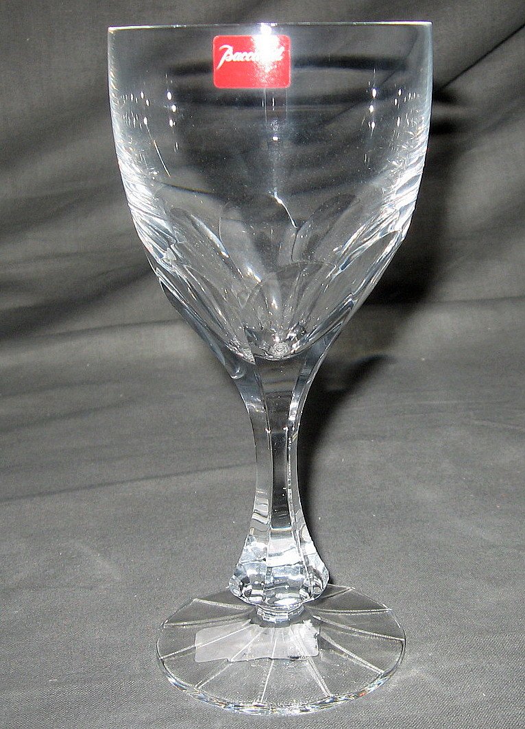 Baccarat Monaco Crystal Water Goblet - Elegant Glassware for Fine Dining, Weddings & Special Occasions