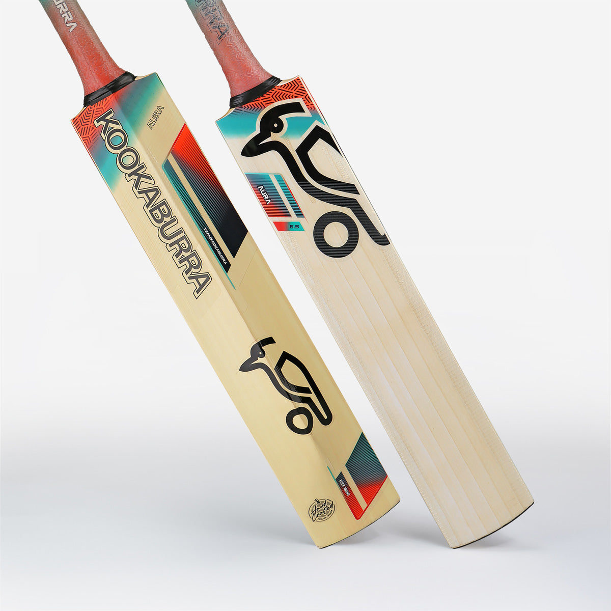 Kookaburra Aura 6.5 Cricket Bat 2025 - Premium English Willow Cricket Bat for Professional & Amateur Players - Perfect for Matches, Training & Backyard Cricket Practice