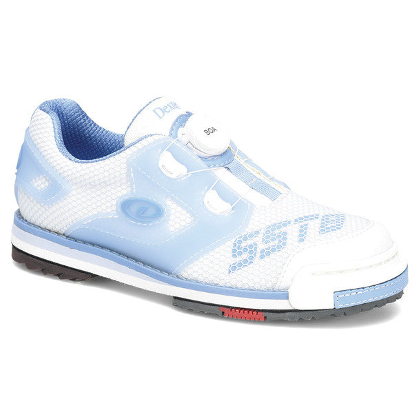 Dexter Women's SST 8 Power Frame Bowling Shoes - White & Blue | Professional Performance for League & Tournament Play