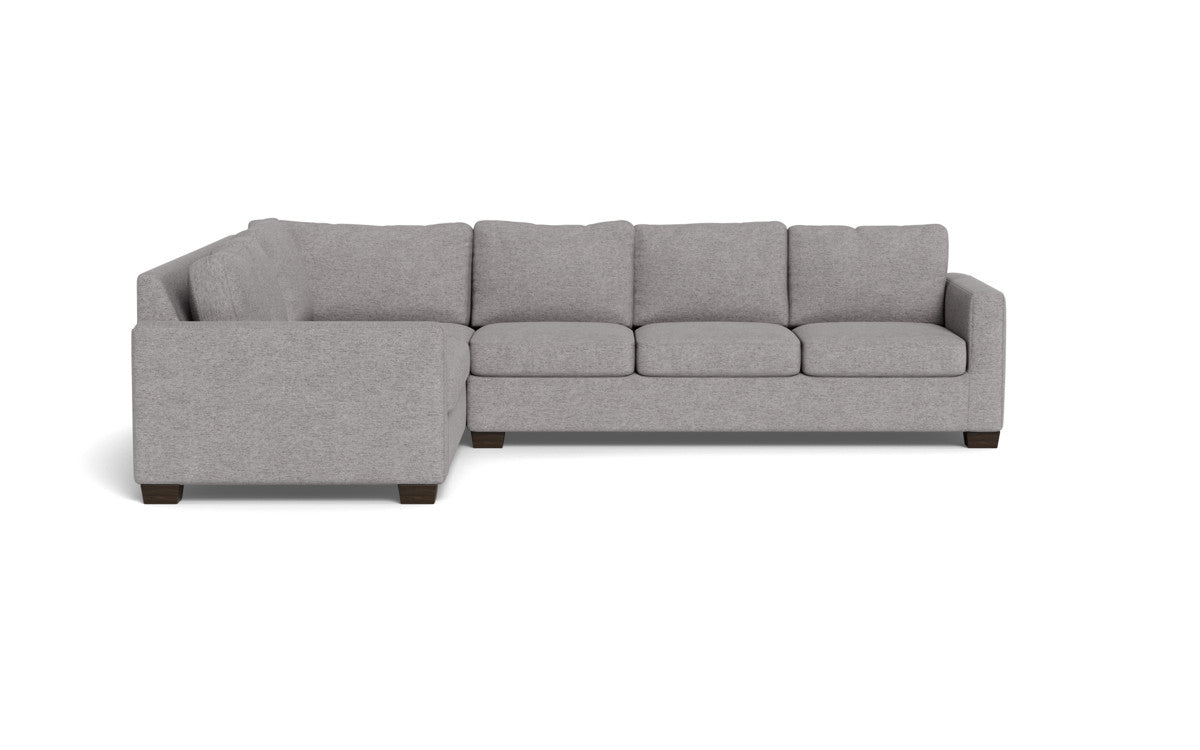 Track 121 Left Corner Sectional with RAF Sleeper Sectional Sofa - Modern L-Shaped Couch for Living Room, Family Room & Home Theater Comfort