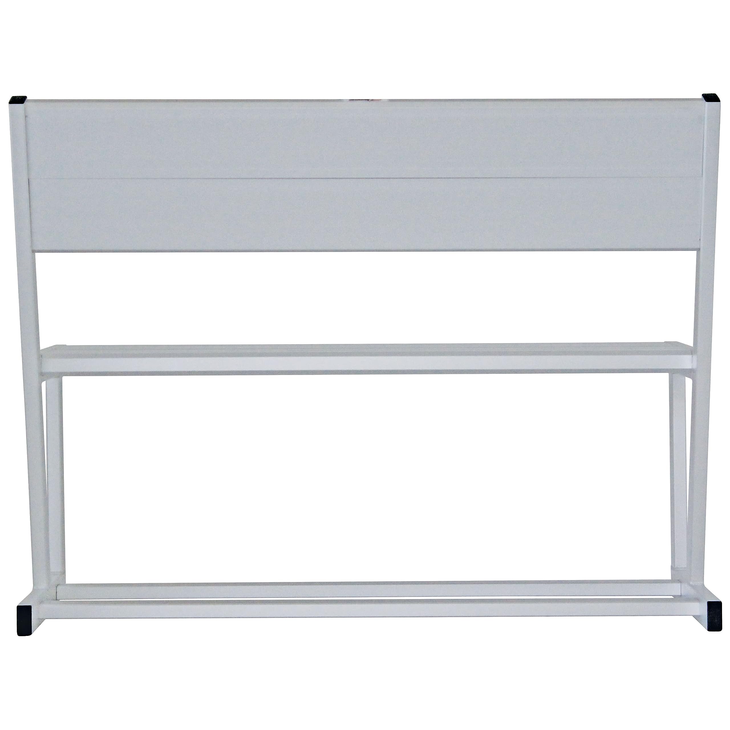Extreme Max 3006.6641 Universal Aluminum Dock & Patio Bench - Heavy Duty Outdoor Seating for Lakeside, Deck, Garden & Backyard Relaxation
