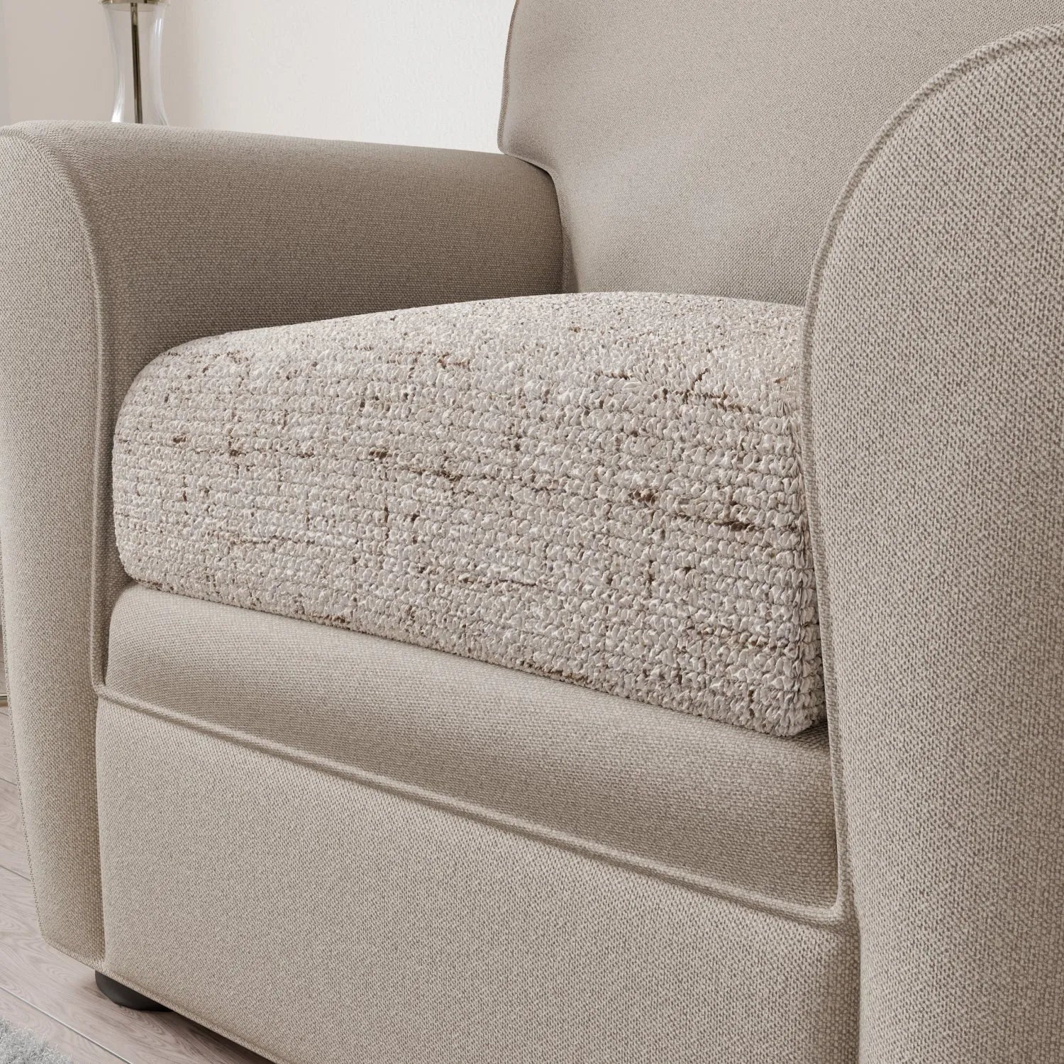 Premium Microfiber Seat Cushion Cover - Soft, Durable & Stylish Home Decor for Sofa, Chair, and Car - Perfect for Living Room, Office & Travel Comfort