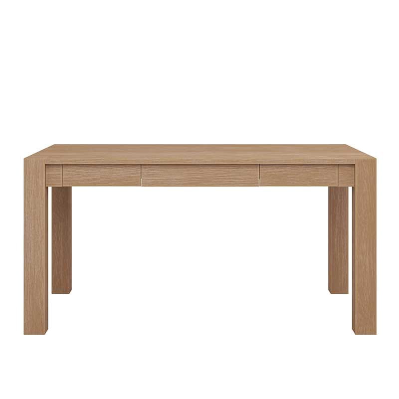 Stylish Hilaria Solid Wood Dining Table with Sturdy Thick Wooden Legs - Perfect for Family Gatherings & Dinner Parties