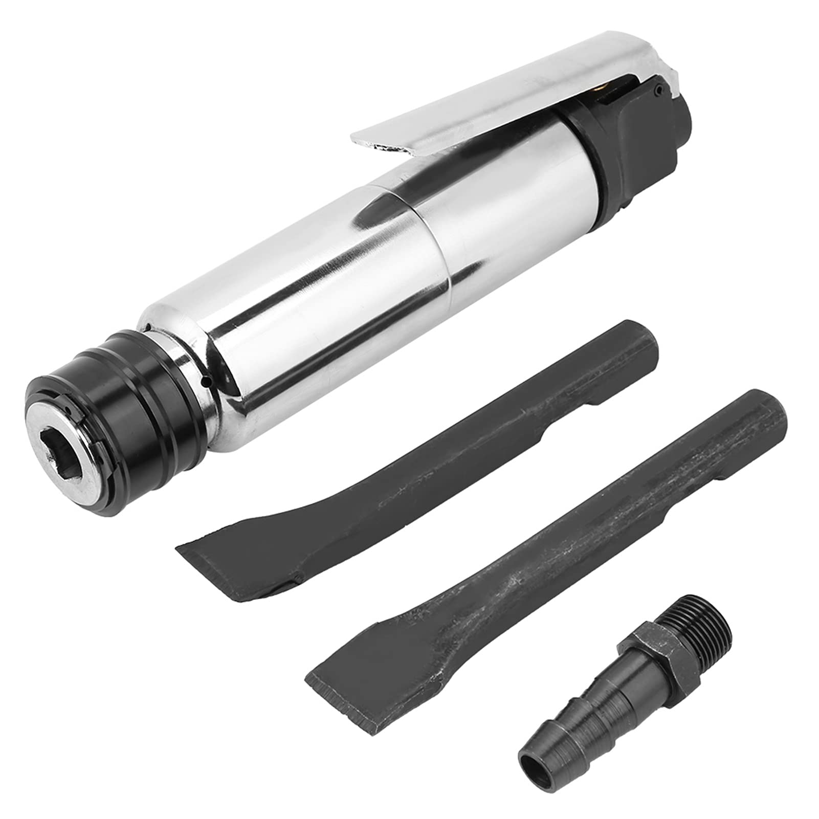 Industrial Air Hammer & Air Chisel Kit - Powerful Straight Handle Pneumatic Chisel Tool for Metalworking, Auto Repair & Demolition | Heavy Duty Pneumatic Hammer for Professional Mechanics & Construction Work