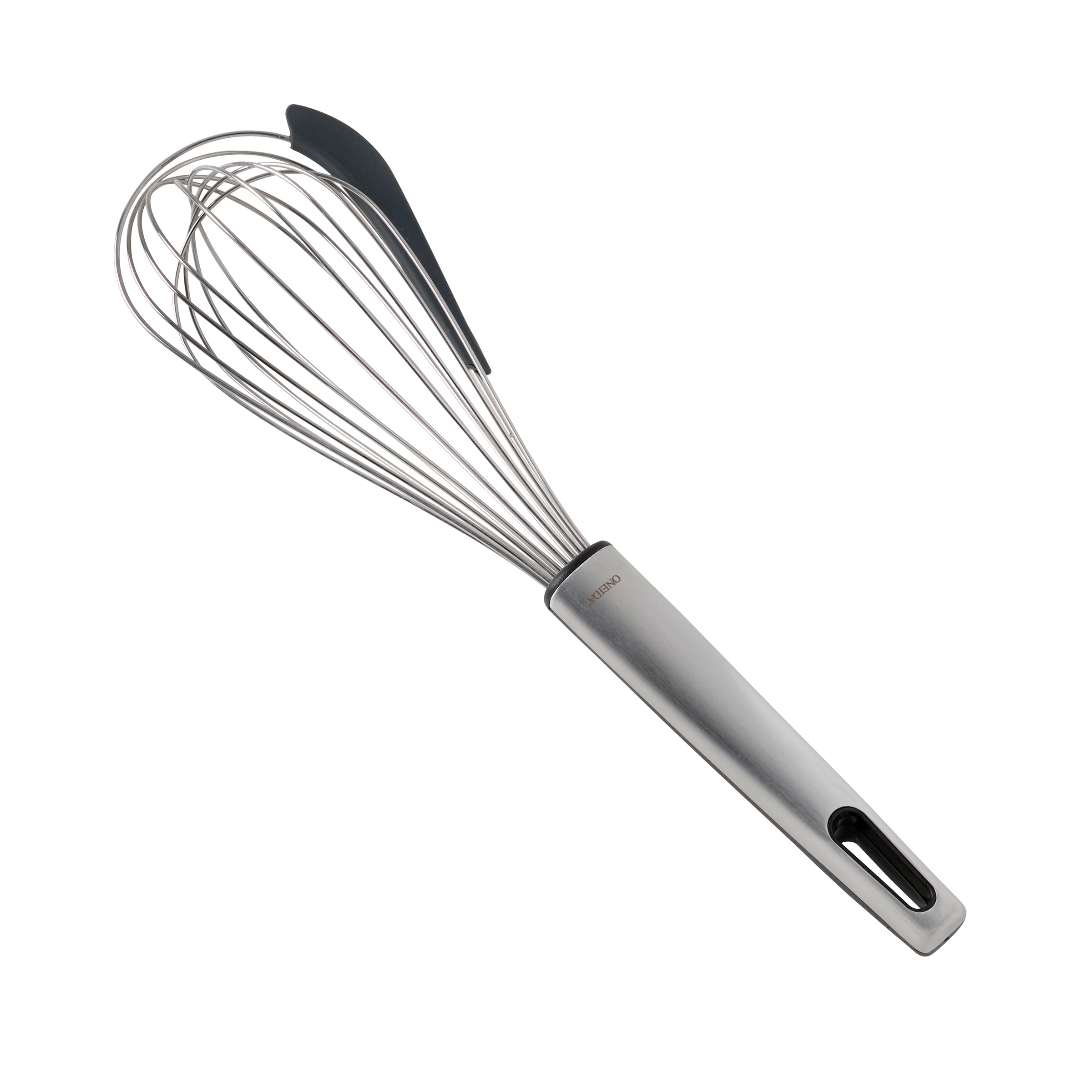 Premium Silicone Egg Whisk with Built-in Scraper - Durable Kitchen Hand Mixer for Baking, Cooking & Whipping Cream - Perfect for Cakes, Pancakes & Desserts