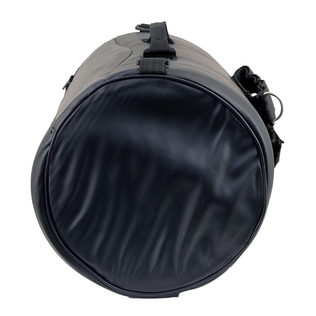 Milwaukee Leather SH631 Medium Black PVC Sissy Bar Duffle Motorcycle Bag - Waterproof Storage for Cruiser & Touring Bikes - Perfect for Road Trips & Daily Commutes