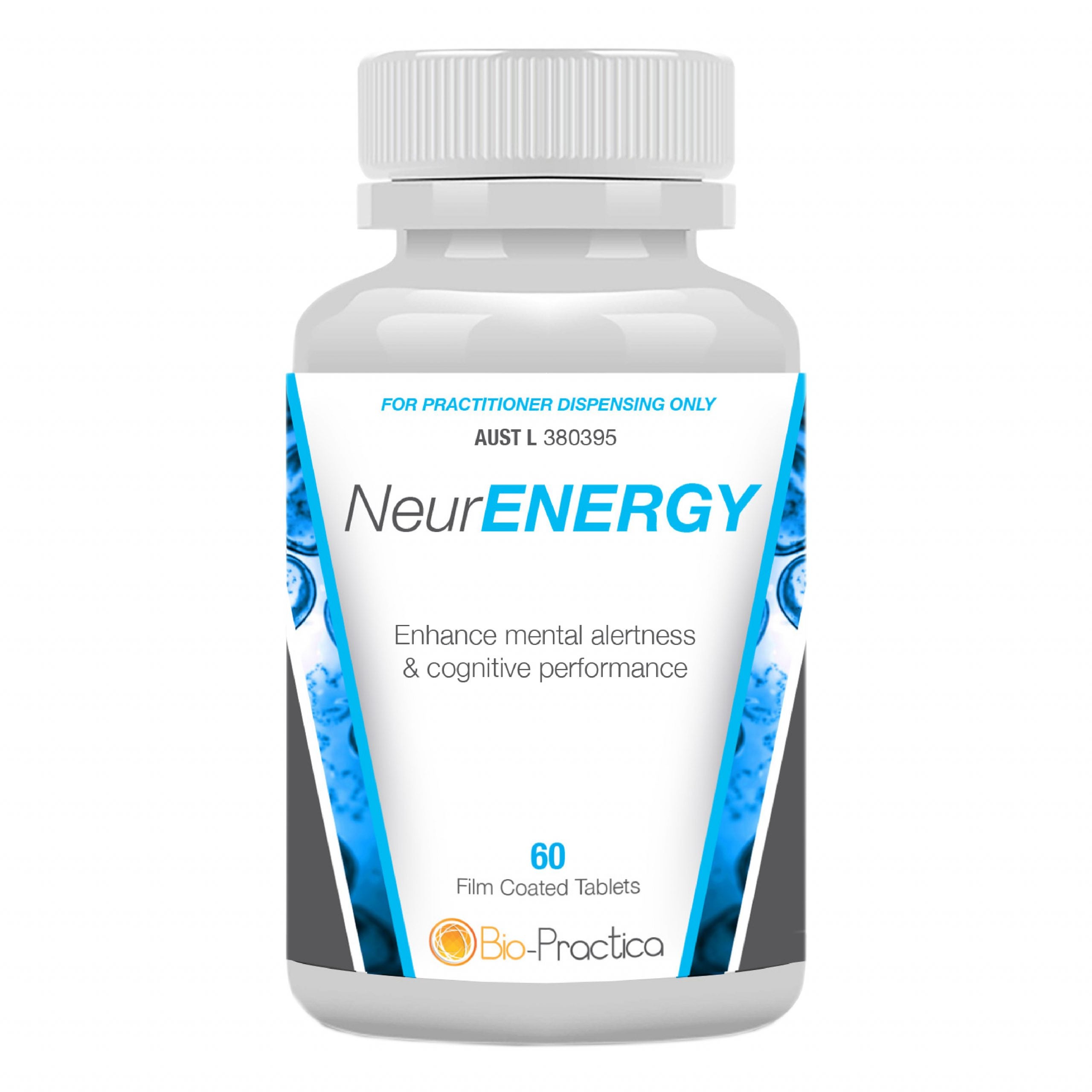 Bio Practica NeurENERGY - Natural Brain Booster Supplement for Focus & Memory - Supports Mental Clarity & Cognitive Function - Ideal for Students, Professionals & Busy Lifestyles