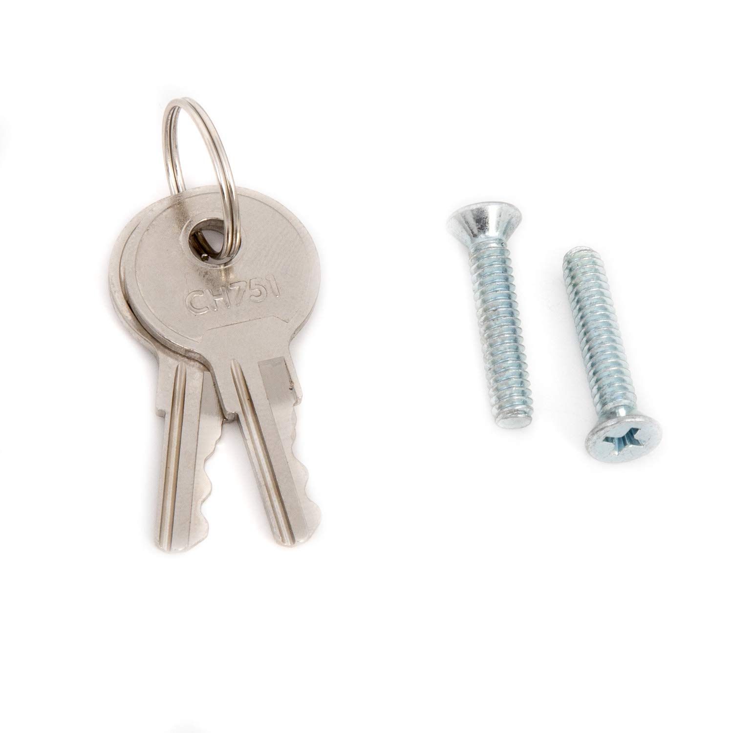 Lockable T-Handle with Key for Square Latch - Secure Trash Chute & Linen Chute Doors - Ideal for Commercial Buildings, Hospitals, and Apartment Complexes