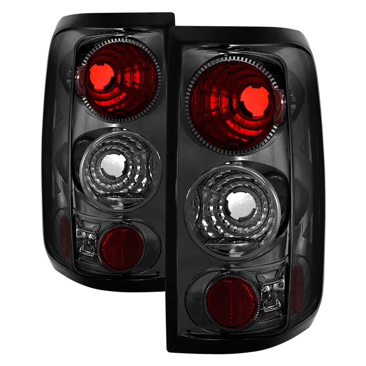 Spyder Auto 5003294 Euro Style LED Tail Lights - Chrome/Smoked Lens - Compatible with Select European Car Models - Perfect for Night Driving & Custom Car Upgrades