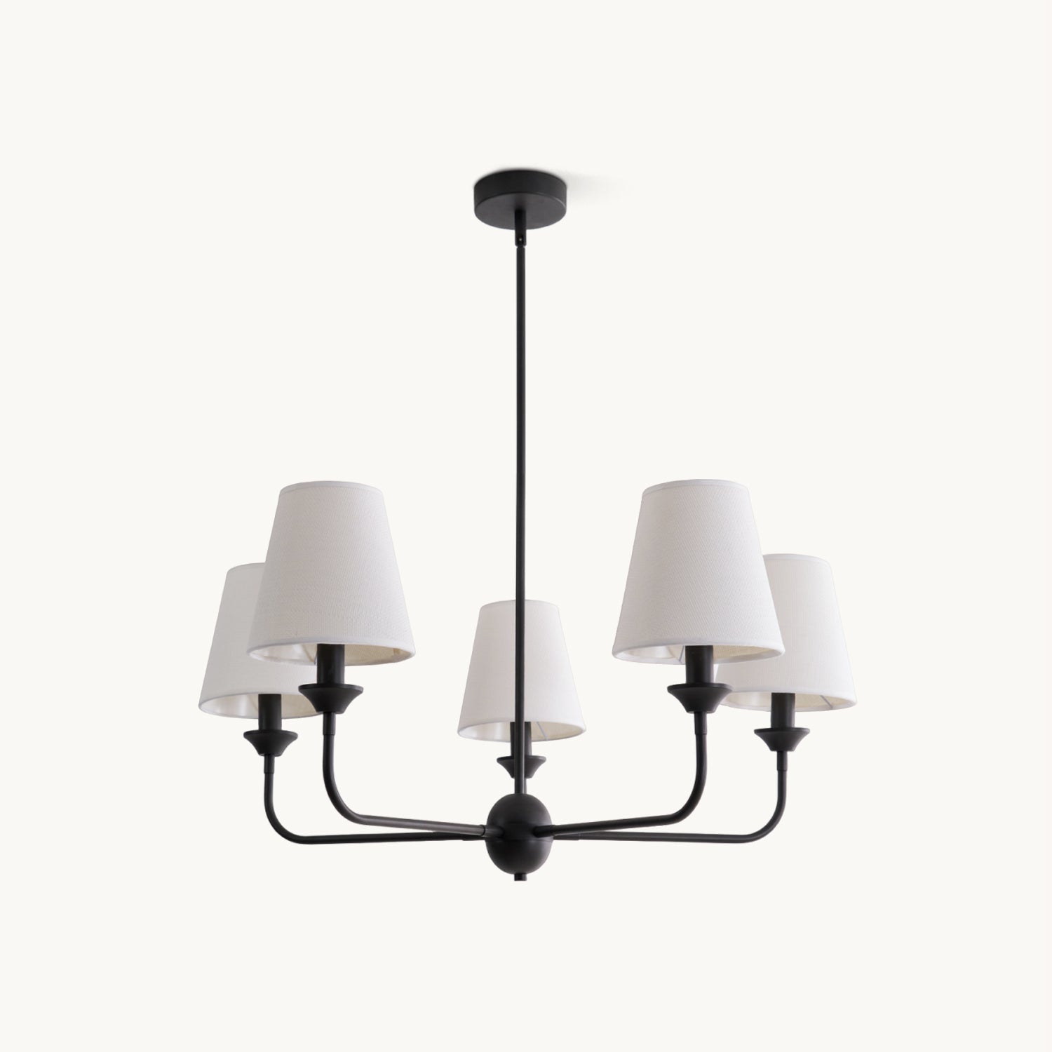 Euphora Crystal Chandelier - Elegant Modern Ceiling Light Fixture for Dining Room, Living Room, Bedroom | Perfect for Home Decor, Wedding, Party & Event Lighting