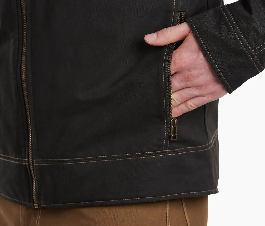 Men's Burr Insulated Jacket - Waterproof Winter Coat for Hiking & Outdoor Activities | Warm Windproof Puffer Jacket for Cold Weather Adventures
