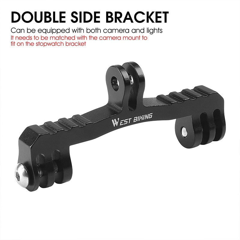 Universal Bike Mount Holder for GPS, Camera & Light - Compatible with Garmin, Wahoo, Bryton, iGPSPORT, GoPro & XOSS - Perfect for Cycling, Road Biking & Outdoor Adventures