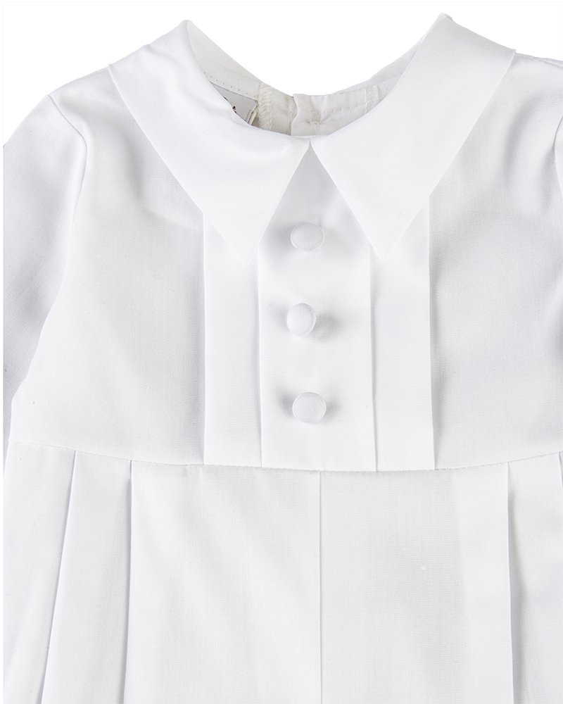 100% Cotton Christening Outfit for Boys - Soft Baptism & Blessing Gown - Perfect for Church Ceremonies, Christenings & Special Occasions
