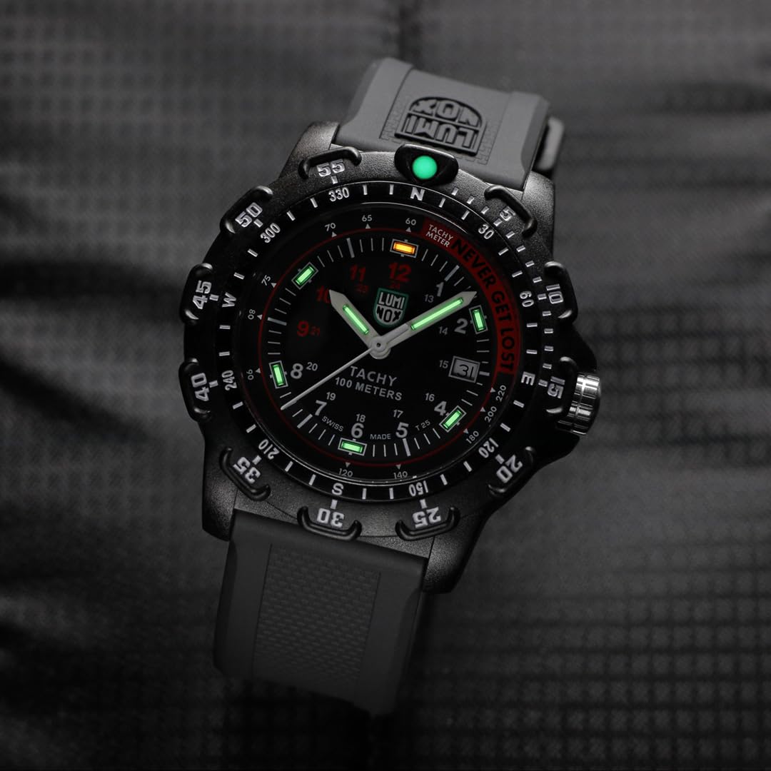 Luminox G Patagonia Men's Dive Watch 43mm - Swiss Made Automatic Diver Watch with Date Function, 100m Water Resistant - Perfect for Scuba Diving, Outdoor Adventures & Everyday Wear