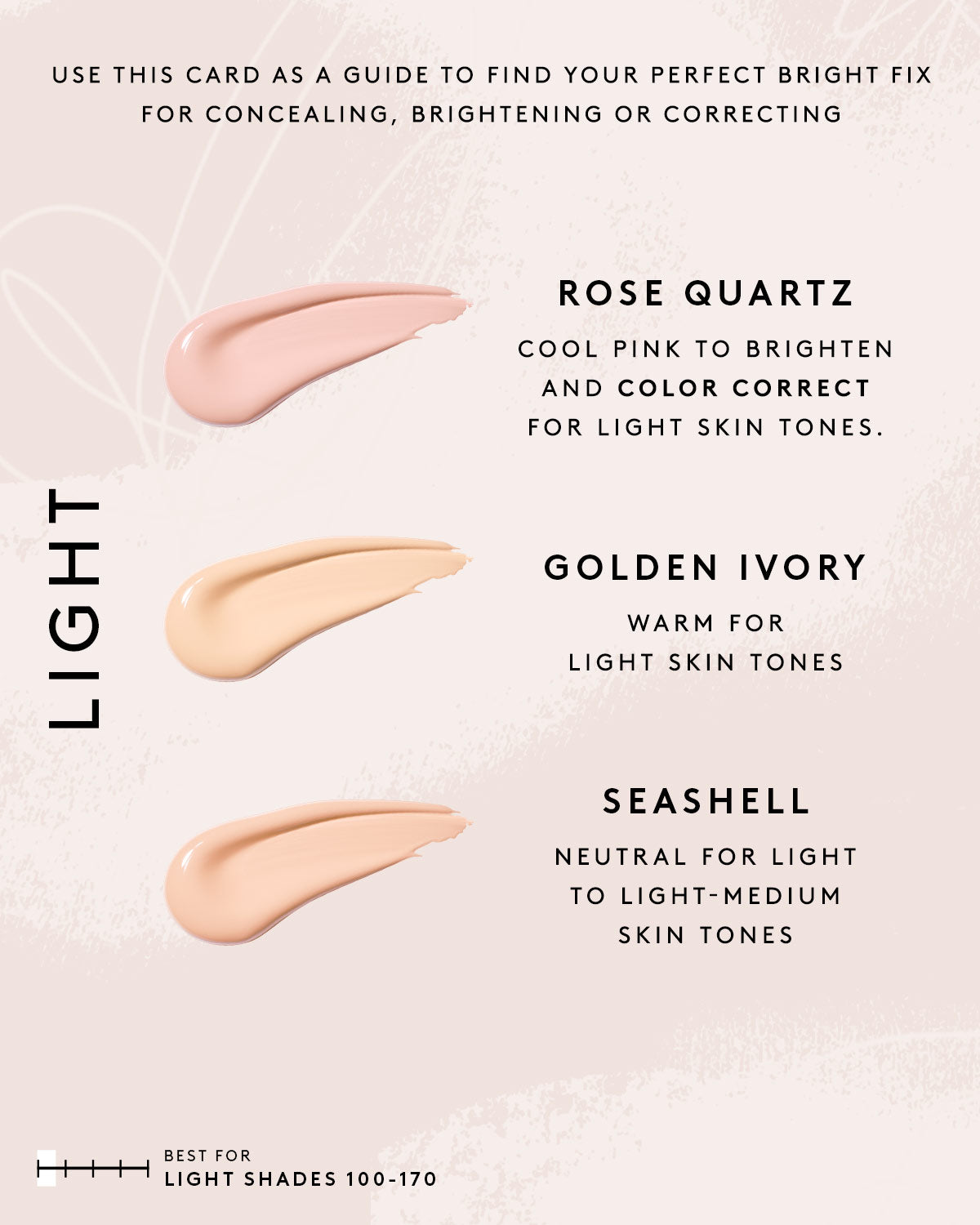 Bright Fix Eye Brightener - Rose Quartz Under Eye Corrector for Dark Circles & Puffiness | Perfect for Mornings, Travel & Makeup Touch-Ups