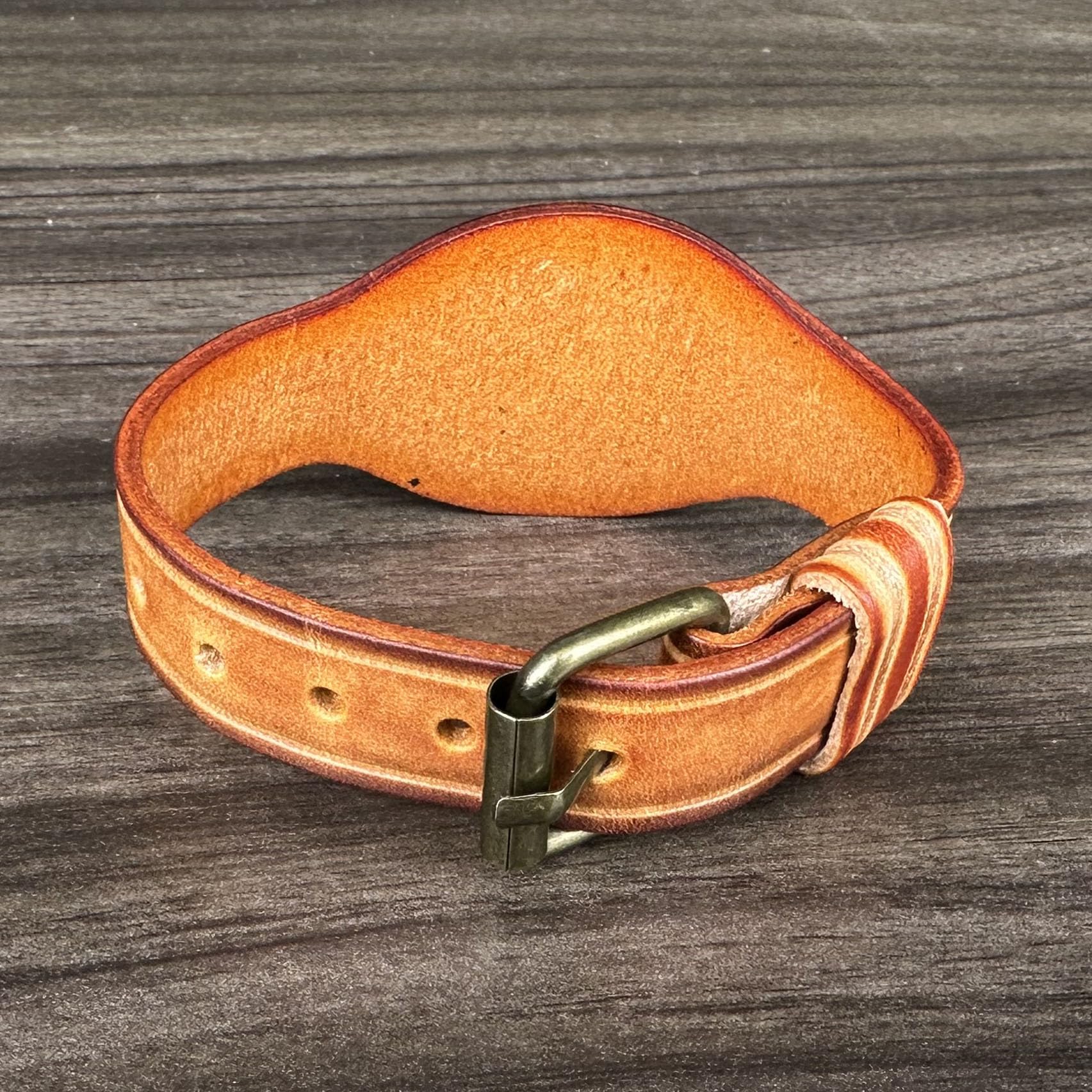 Punk Rock Retro Faux Leather Wristband - Adjustable Belt Buckle Arm Cuff Bracelet for Men & Women - Perfect for Concerts, Costume Parties & Gothic Fashion