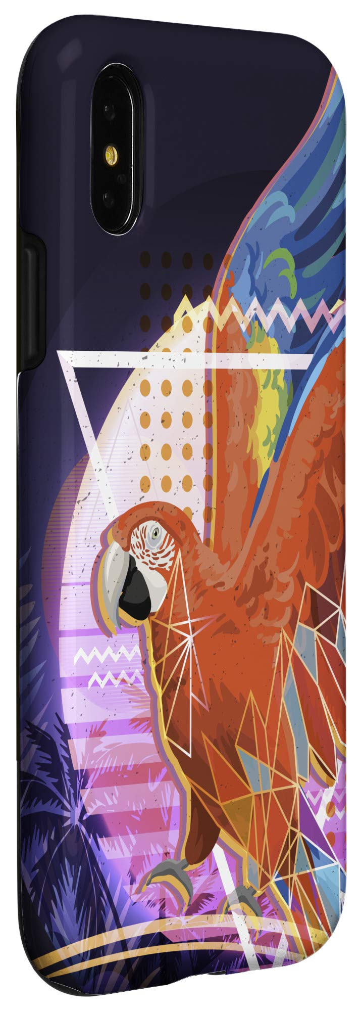 Premium iPhone X/XS Parrot Design Phone Case - Cute & Durable Protective Cover for Everyday Use, Travel & Outdoor Activities