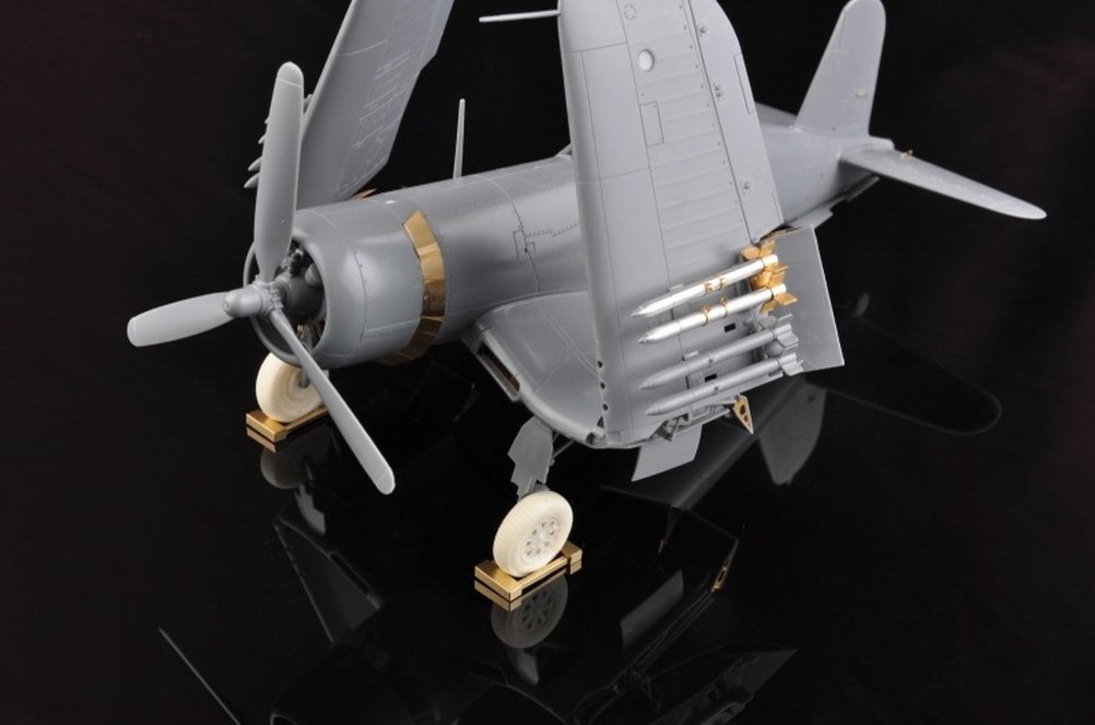 MK.1 Design 1:48 Scale F4U-1D Corsair Aircraft Model Detail-Up Parts for Tamiya - Perfect for Scale Model Builders and WWII Aircraft Enthusiasts