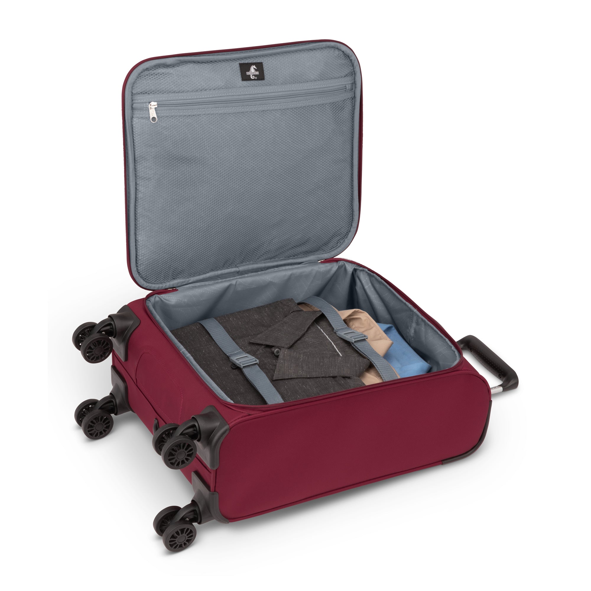 Atlantic Artisan III Spinner Carry On Luggage - Lightweight Expandable Suitcase with 360° Wheels for Business Travel & Weekend Getaways