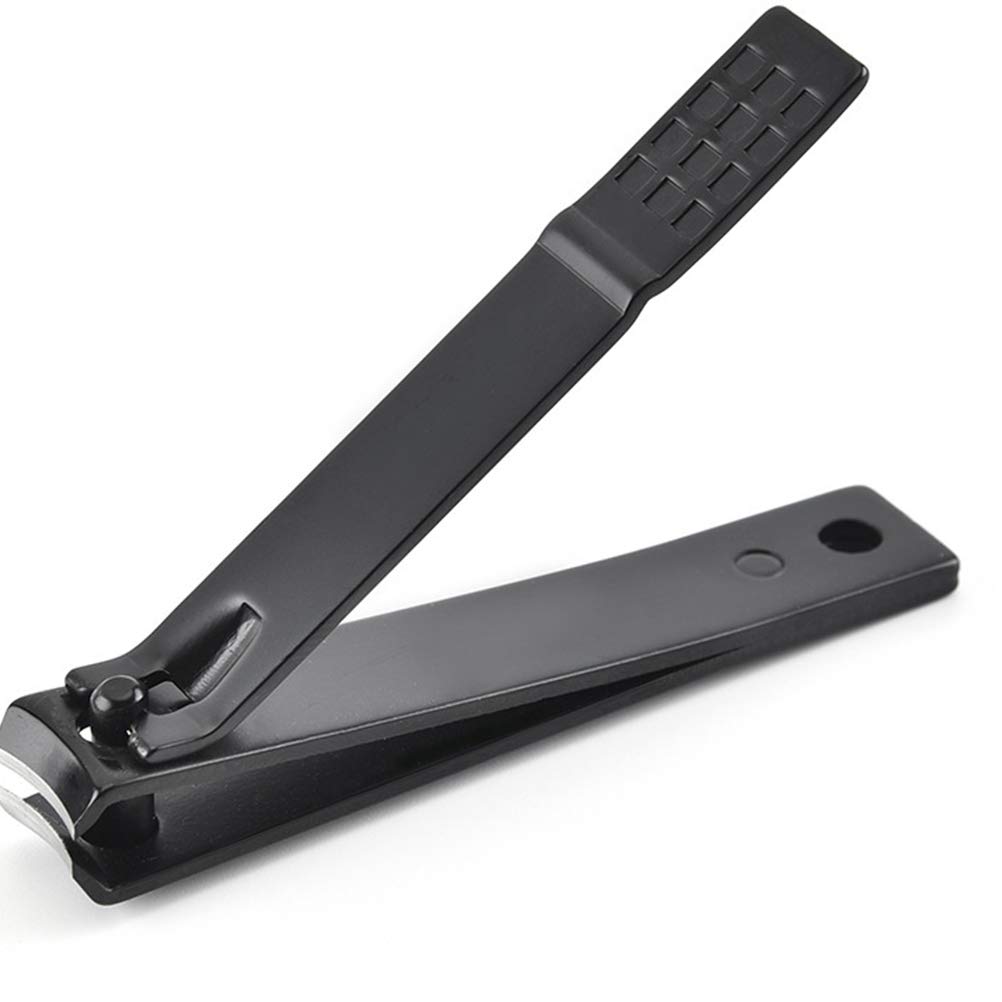 Artibetter Professional Nail Clipper Set - Durable Stainless Steel Nail Cutter & Trimmer for Men & Women (Black) | Perfect for Home, Travel & Salon Use