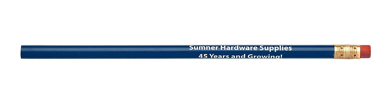 Custom Printed Round Pencils - Bulk 500 Pack for Promotional Giveaways & Office Supplies | Perfect for Branding, School Events & Corporate Gifts