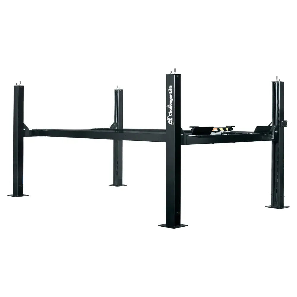 Challenger CL4P9 4 Post Car Storage Lift - 9,000 lbs Capacity, ALI Certified - Perfect for Auto Repair Shops & Home Garages