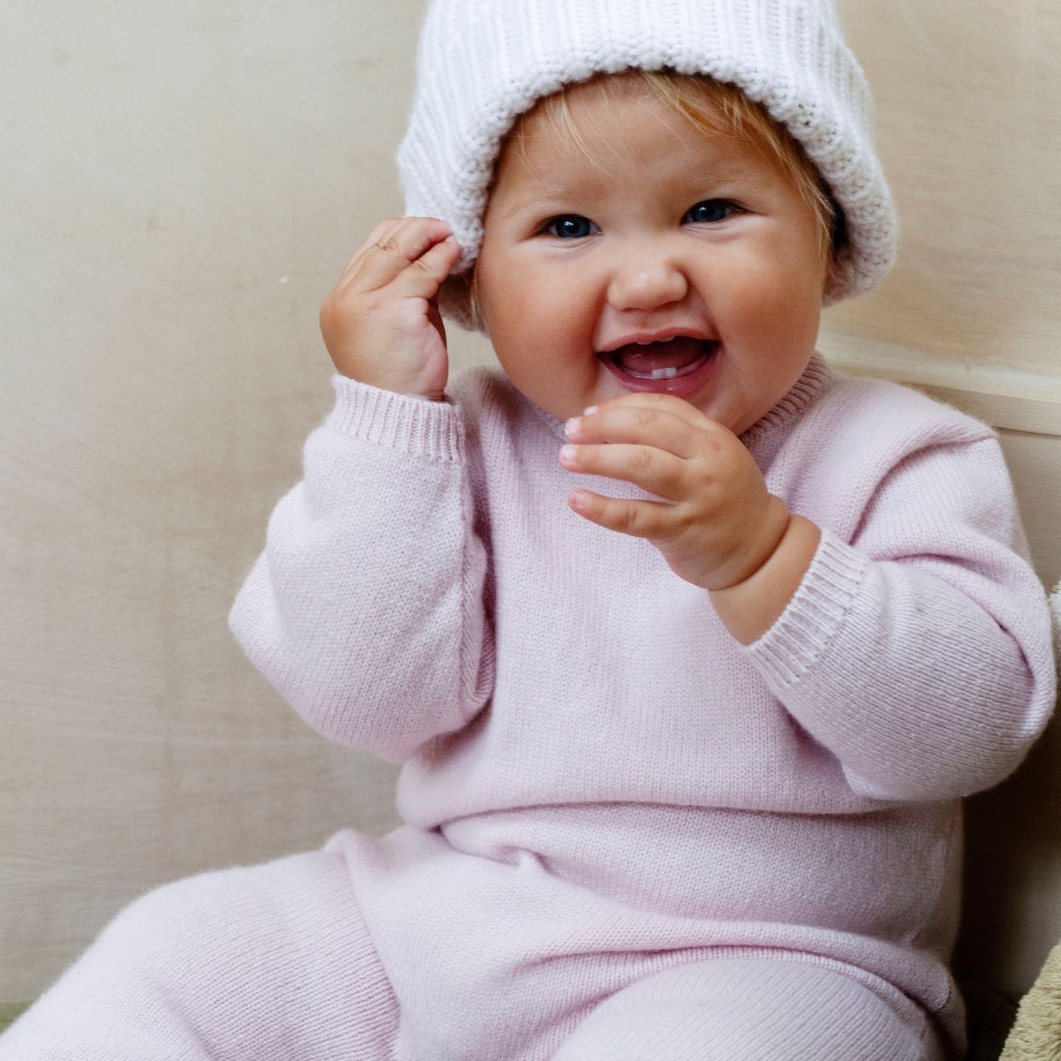 Premium Baby Cashmere Romper - Ultra Soft Organic Cotton Jumpsuit for Newborns & Infants | Perfect for Photoshoots, Special Occasions & Cozy Loungewear