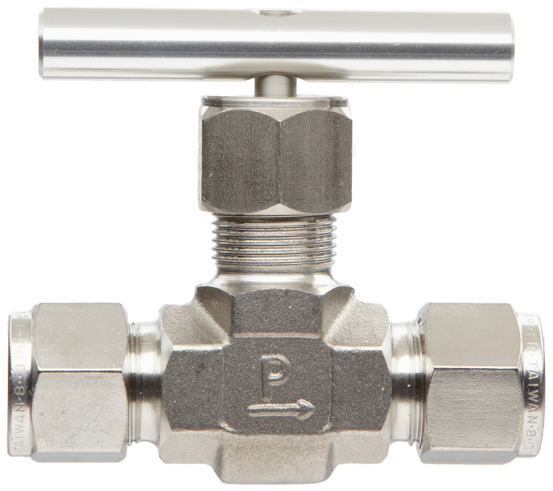 Parker V Series 316 Stainless Steel Needle Valve - 1/4