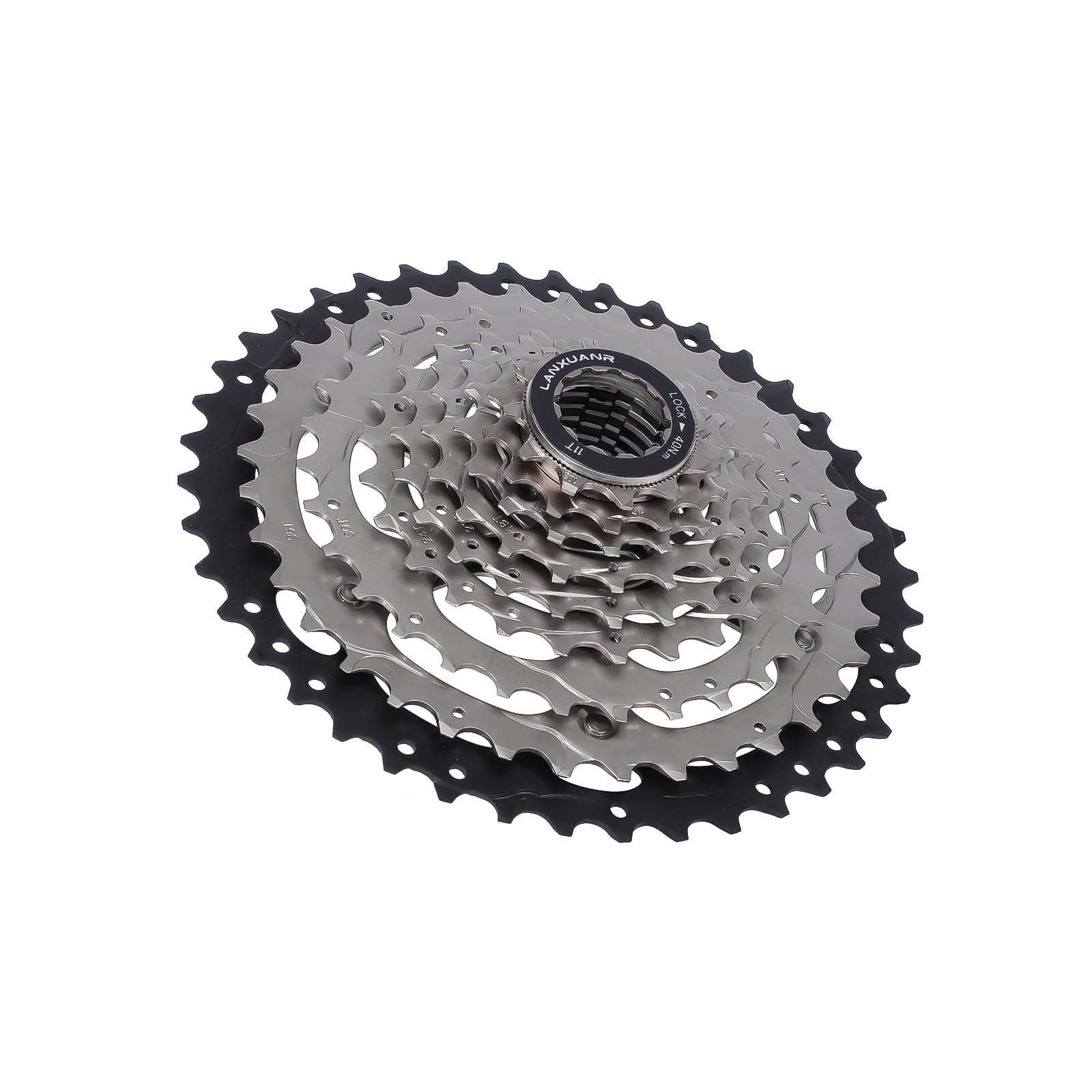 9-Speed Mountain Bike Cassette - Lightweight MTB & Road Bicycle Gear Set for Smooth Shifting | Perfect for Trail Riding, Commuting & Fitness Cycling