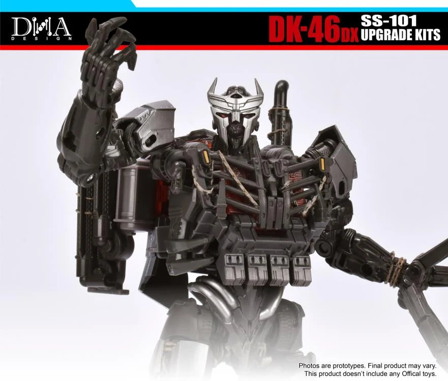 DNA Design DK 46DX Upgrade Kit for SS RotB Scourge - Transformers Studio Series Custom Parts - Enhance Your Scourge Figure for Display & Photography