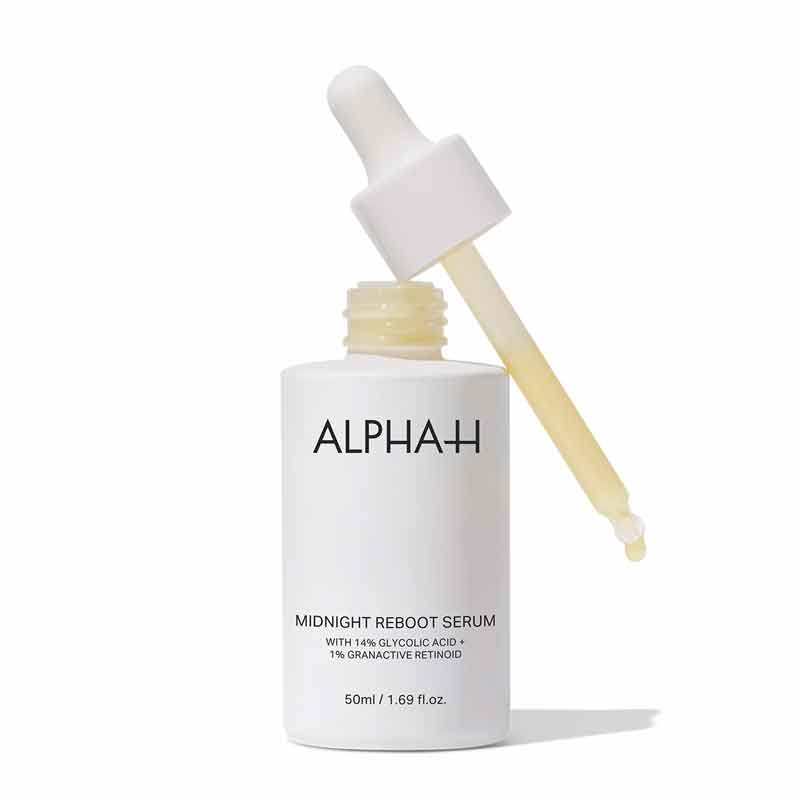 Alpha H Midnight Reboot Serum - Overnight Skin Renewal Treatment for Glowing Complexion | Perfect for Nighttime Skincare Routine & Anti-Aging Regimen