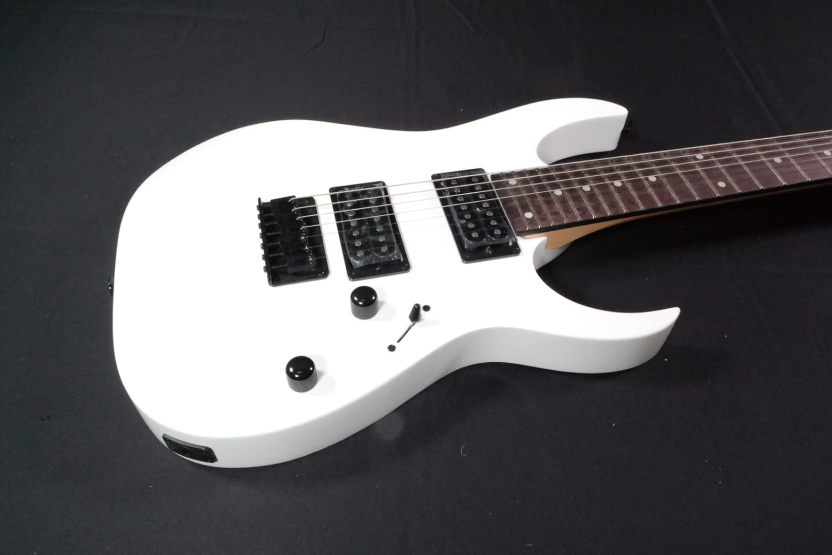 Ibanez GRG7221WH 7-String Solid-Body Electric Guitar for Metal & Rock - Right-Handed, White Finish | Perfect for Stage Performances & Studio Recording