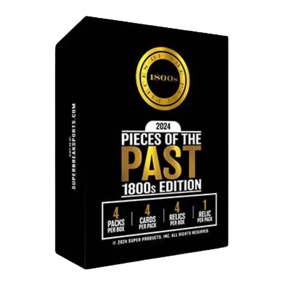 2024 Super Break Pieces of The Past 1800s Hobby Box - Vintage Collectible Trading Cards for History Enthusiasts & Card Collectors - Perfect for Display, Gifts, and Historical Memorabilia Collections