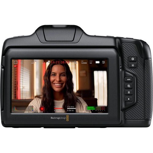 Blackmagic Design Cinema Camera 6K - Professional 6K Digital Film Camera with Full Frame Sensor & EF Mount | Perfect for Filmmaking, Documentary Production & YouTube Content Creation