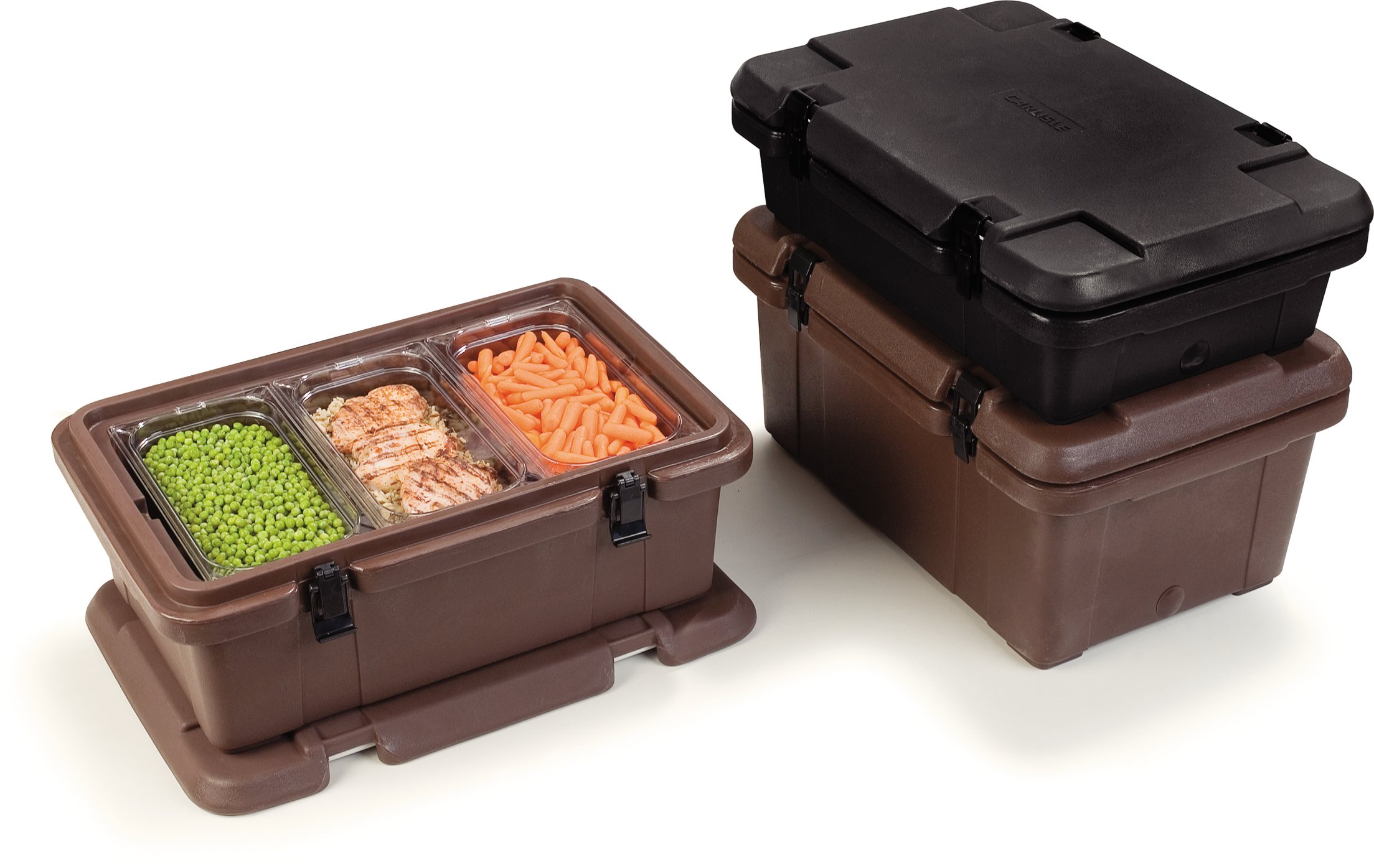 Carlisle CFS PC160N03 Black Polyethylene Single Pan Carrier for 6