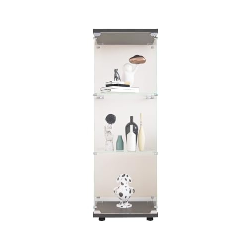 Black With 3 Shelves 1 Door