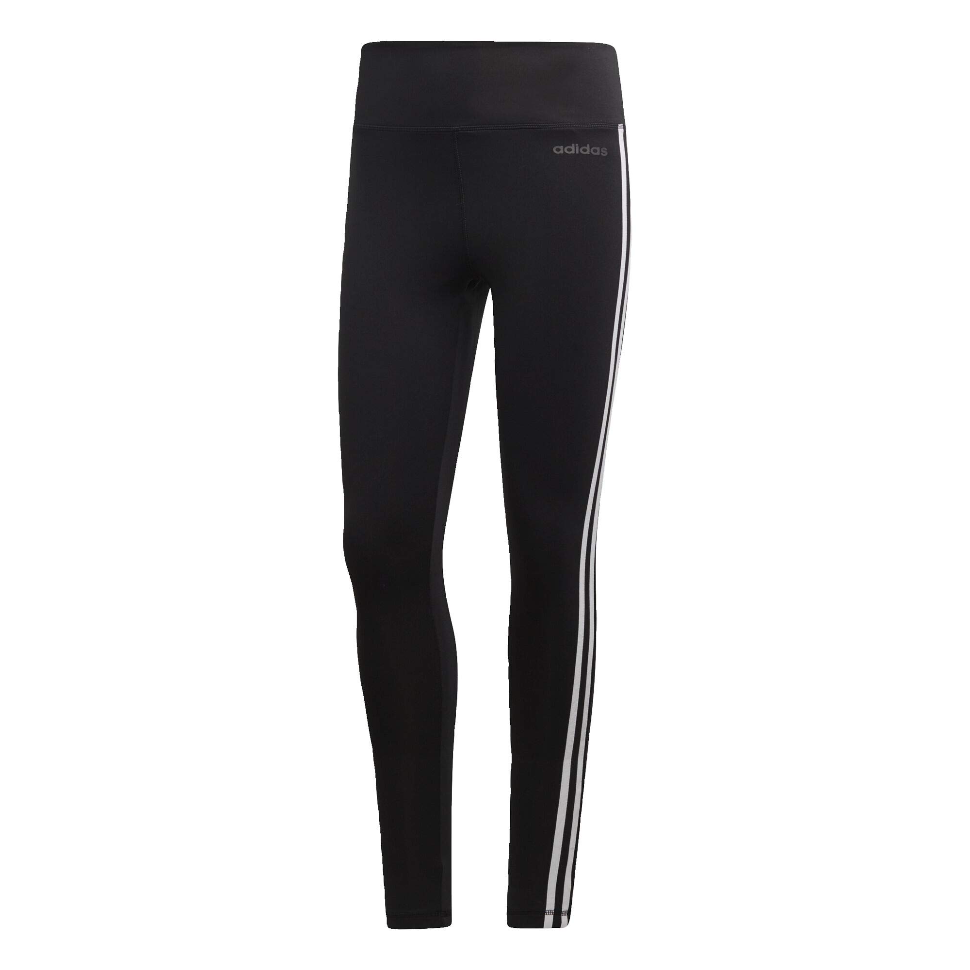 Adidas Women's Designed 2 Move High-Rise 3-Stripes Yoga Running Workout Tights - Perfect for Gym, Jogging & Active Lifestyle
