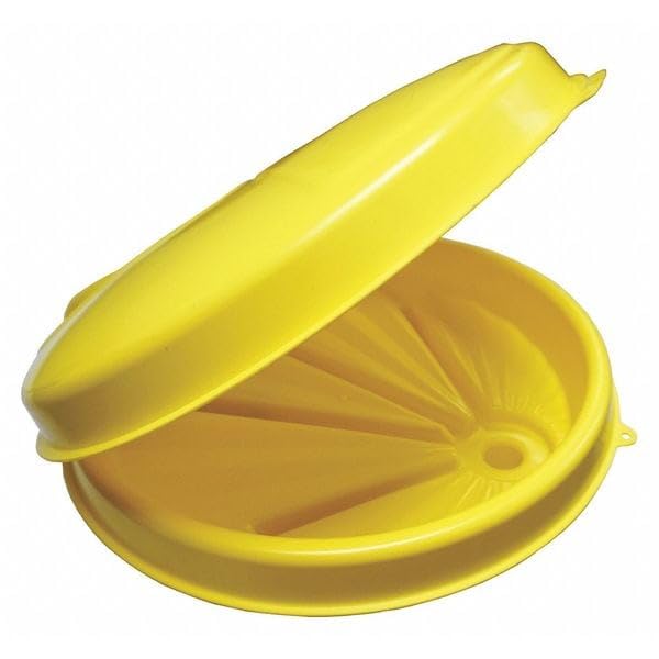 Drum Funnel for Open & Closed Head Drums - Heavy Duty Steel Drum Pouring Spout for Easy Liquid Transfer - Perfect for Industrial, Automotive & Chemical Use