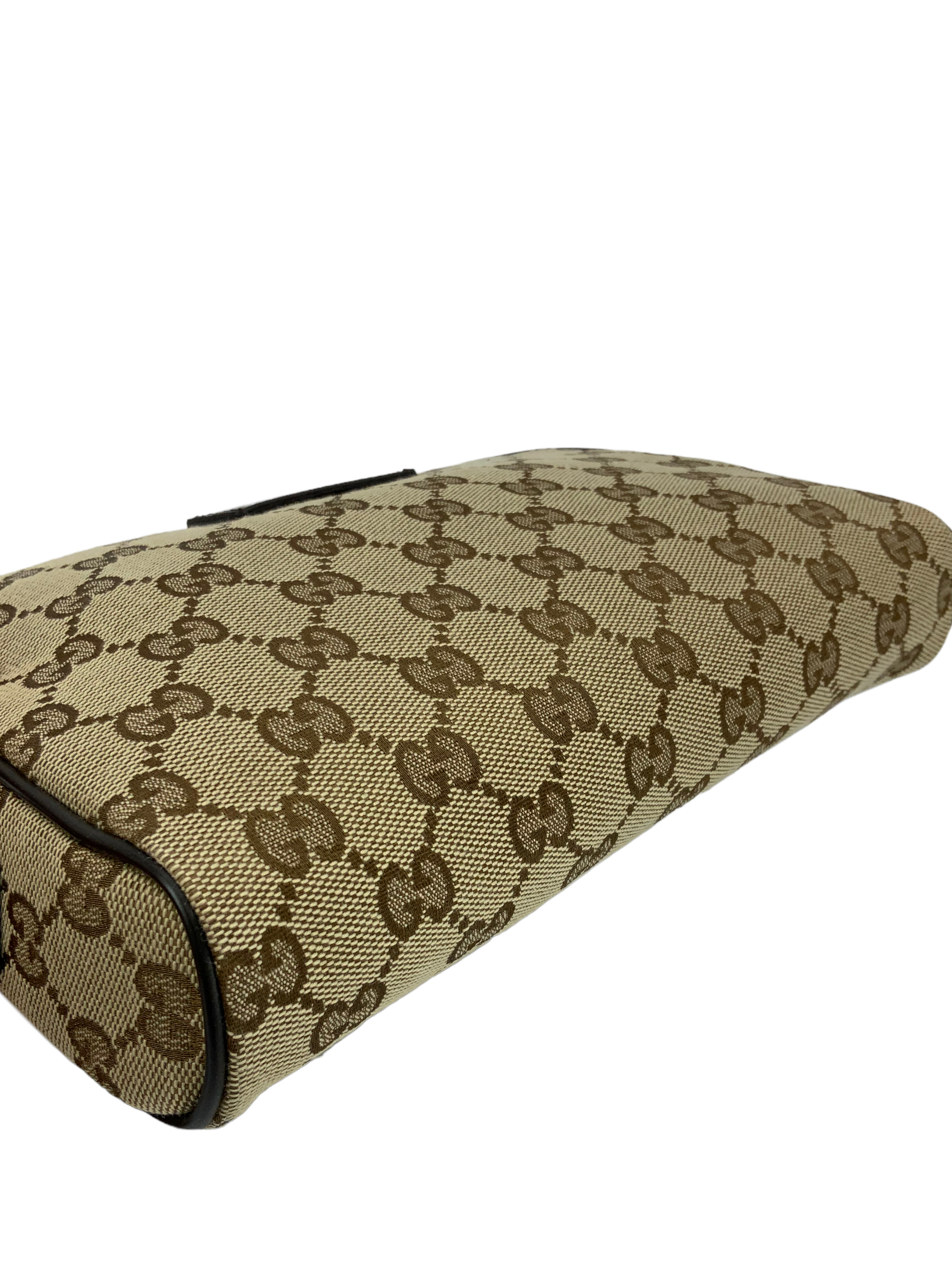 Gucci GG Monogram Canvas Belt Bag for Women & Men - Luxury Crossbody Fanny Pack - Perfect for Travel, Concerts & Everyday Use