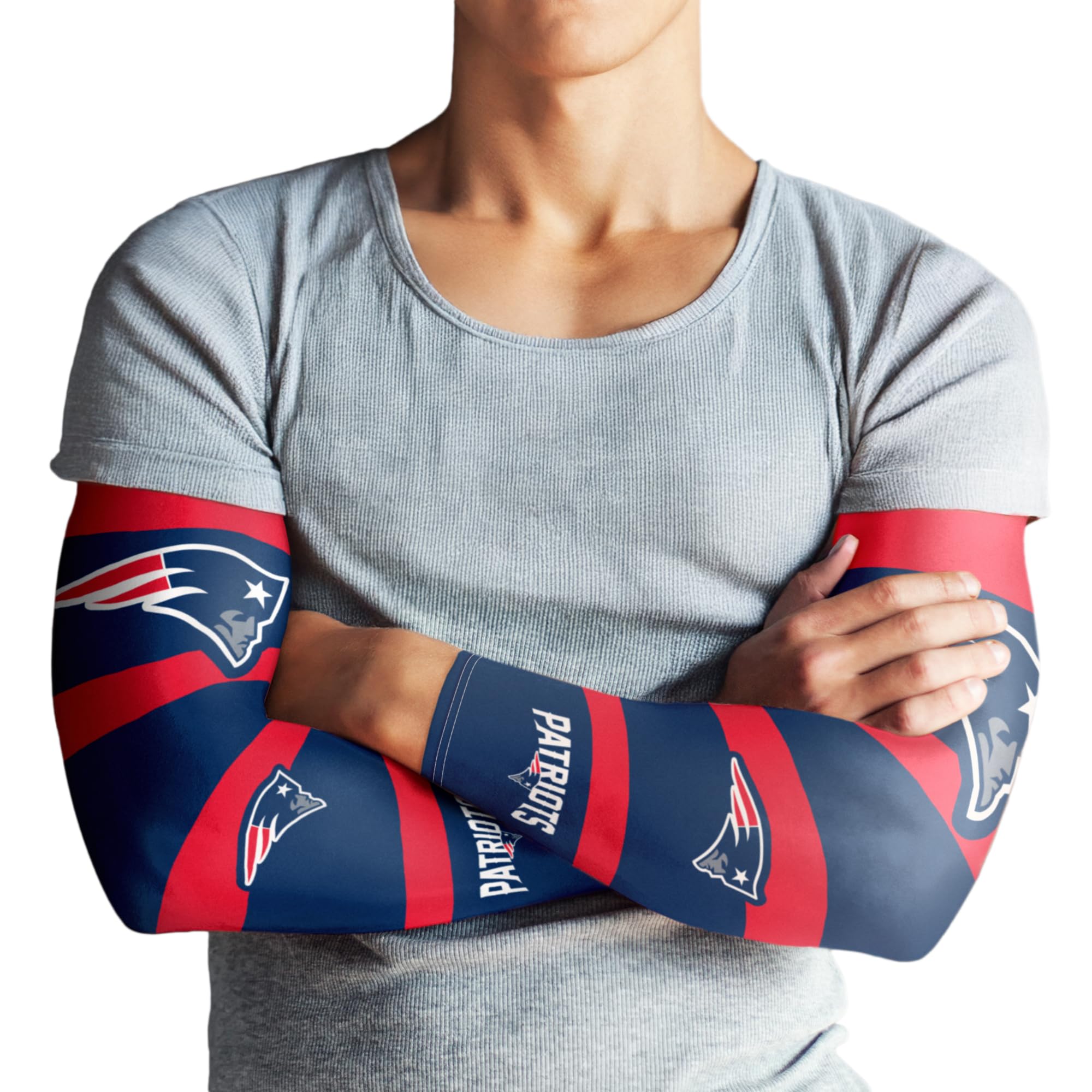 Littlearth NFL Men's Strong Arm Football Gloves - Grip & Performance for Training, Games & Outdoor Sports