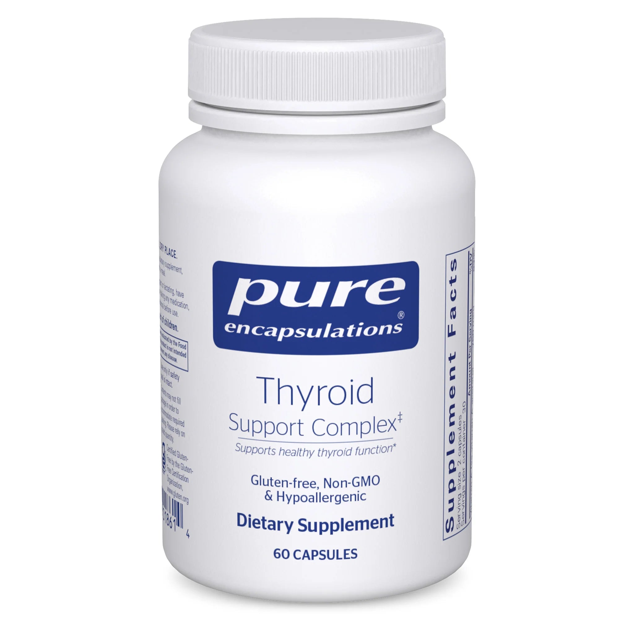 Thyroid Support Complex Supplement - Natural Thyroid Health Booster with Iodine & Selenium | Supports Metabolism, Energy & Hormone Balance | For Hypothyroidism & Hashimoto's Relief