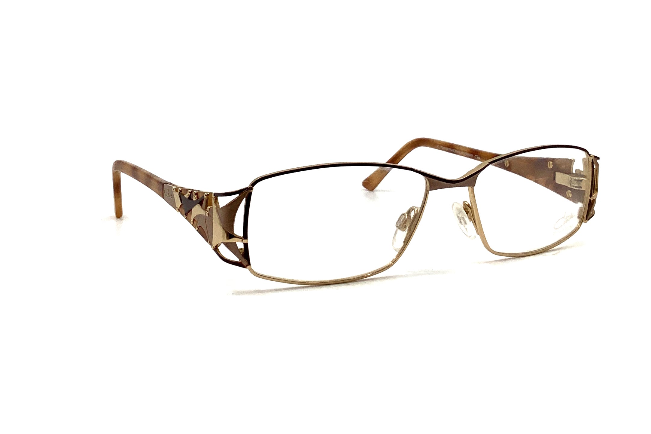 Cazal 1045 Sunglasses - Brown Mauve/Light Tortoise Frame - Retro Aviator Style for Men & Women - Perfect for Outdoor Activities, Driving, and Fashion Accessories
