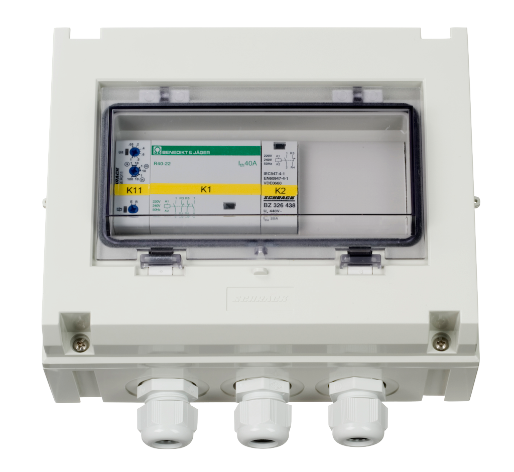 10kVA AC Automatic Transfer Switch (ATS) - 175x215x120mm Compact Design for Home & Business Backup Power - Reliable Power Transfer Solution for Generators & Solar Systems