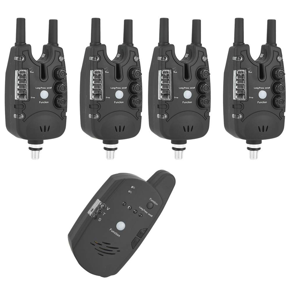 ABS LED Electronic Fish Bite Alarm with Sound Alert - Waterproof Fishing Bite Indicator for Night Fishing, Carp Fishing, and Bank Fishing Accessories